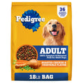 Pedigree Roasted Chicken, Rice & Vegetable Flavor Adult Complete Nutrition Dry Dog Food - 18lbs